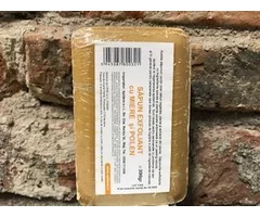 NATURAL EXFOLIATING SOAP WITH HONEY AND POLLEN 200 GR