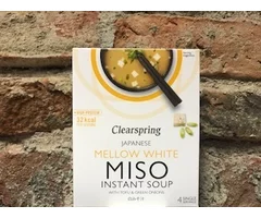 NATURAL INSTANT MISO SOUP WITH TOFU AND ONION 4X10 GR