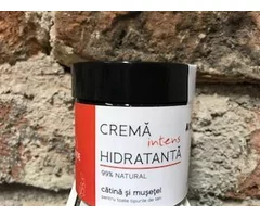 NATURAL INTENSIVE MOISTURIZING CREAM FOR THE FACE WITH SEA BUCKTHORN AND BEMALE 50 ML