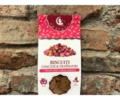 NATURALLY CURTAIN BISCUITS AND ROSE WITHOUT SUGAR 150 GR
