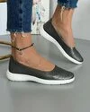 Balerini Piele Naturala Sorina - Pewter 1