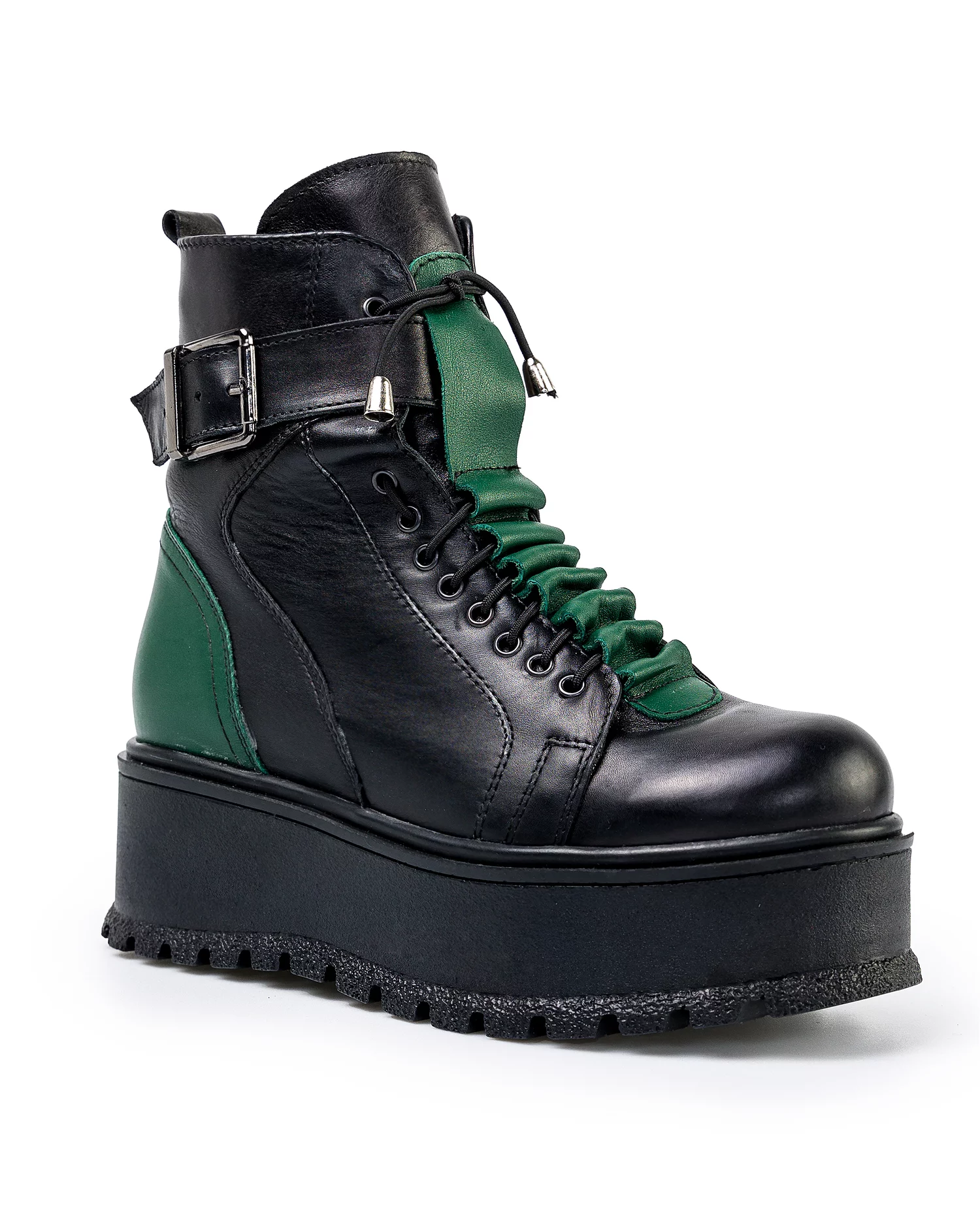 ghete-imblanite-piele-naturala-negru-cu-verde-in150-39342-2.webp