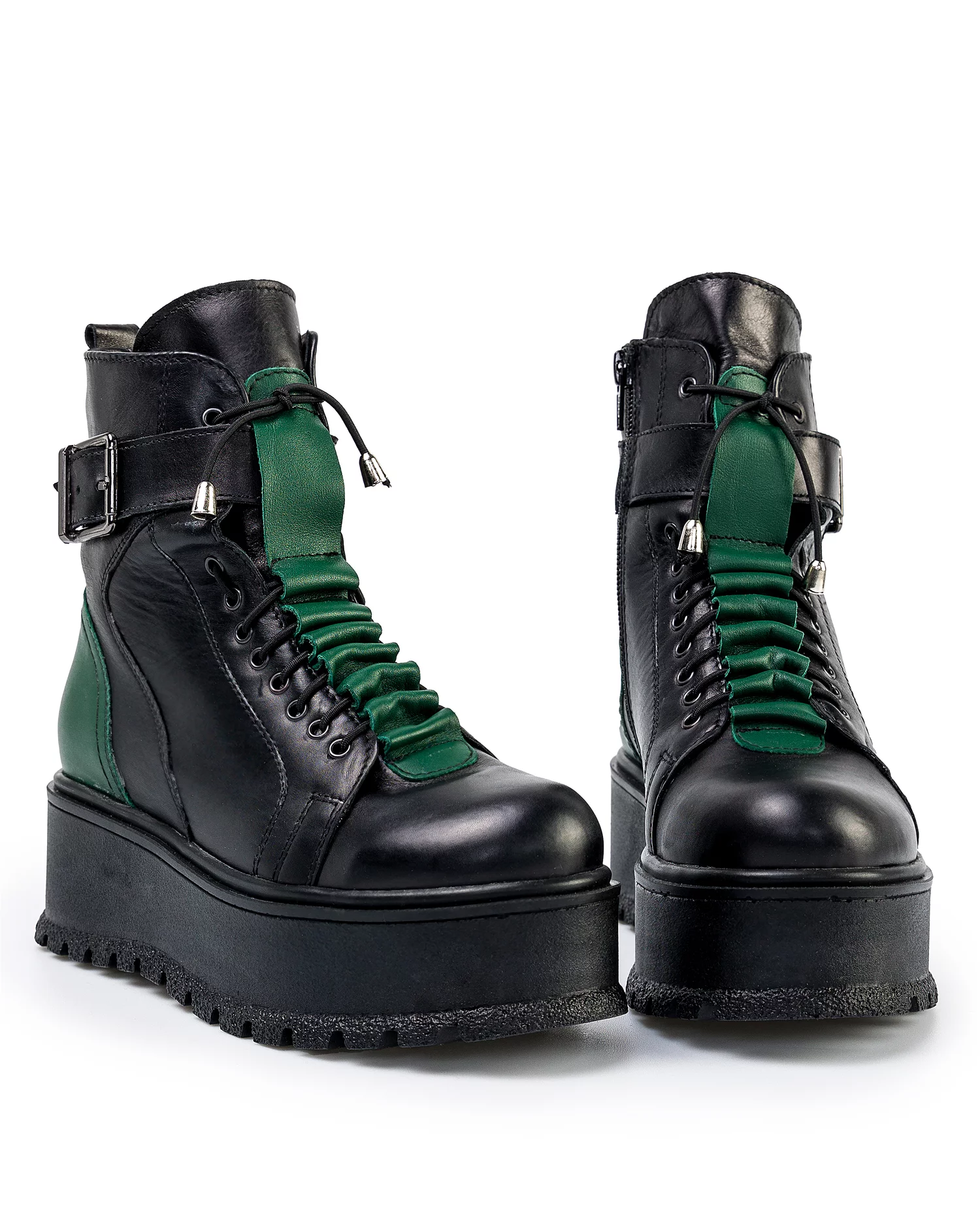 ghete-imblanite-piele-naturala-negru-cu-verde-in150-39345-2.webp