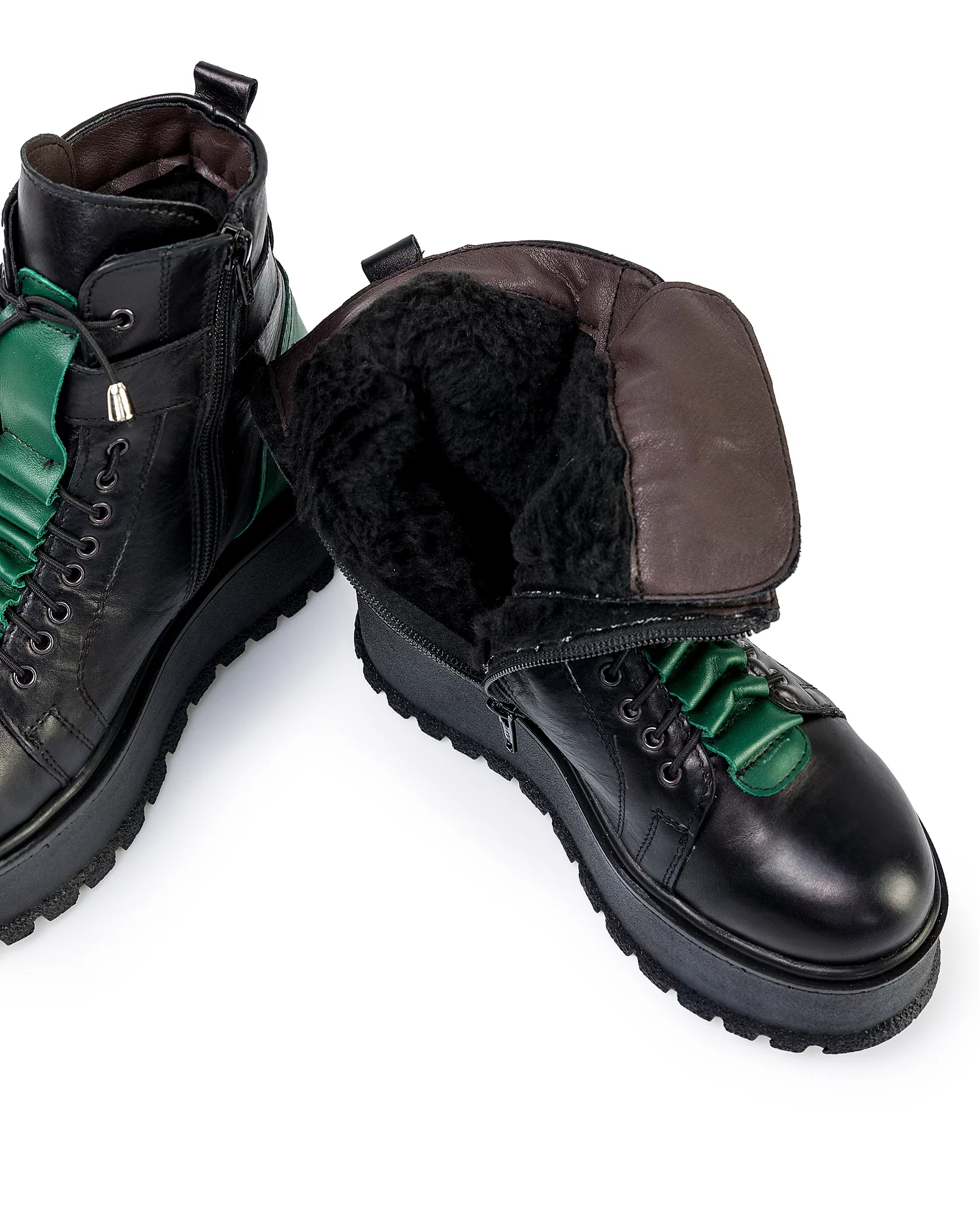 ghete-imblanite-piele-naturala-negru-cu-verde-in150-39351-2.webp