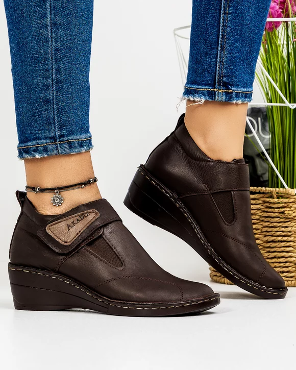 Ghete Maro Imblanite Din Piele Naturala AK4050