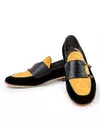 Pantofi Casual Barbati Piele Naturala Intoarsa Negri POL148 2