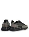 Pantofi Casual Barbati Piele Naturala Negru cu Gri IN760 3