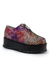 Pantofi Casual Dama Piele Naturala Print Buline Colorate IN455F 4