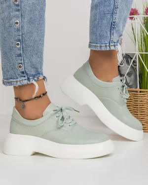 Pantofi Casual Piele Naturala Barilla AW412