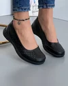 Pantofi Dama Negri Piele Naturala PL-016