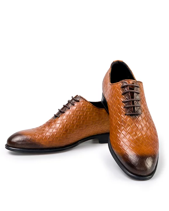 Pantofi Eleganti Barbati Piele Naturala Maro Deschis IN913