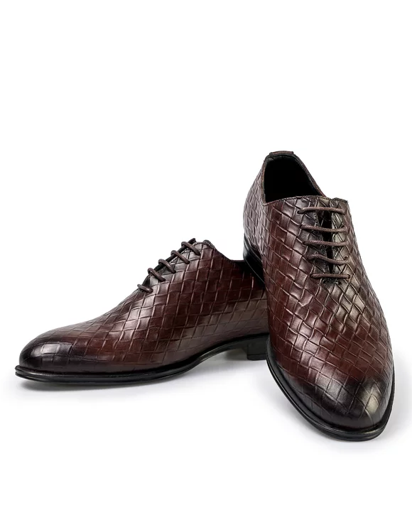 Pantofi Eleganti Barbati Piele Naturala Maro IN913