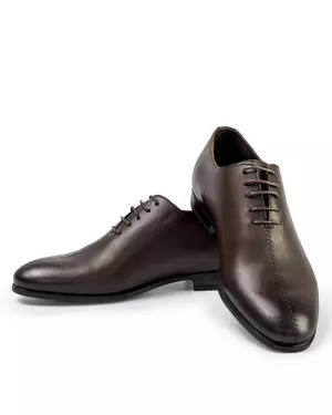 Pantofi Eleganti Barbati Piele Naturala Maro IN915