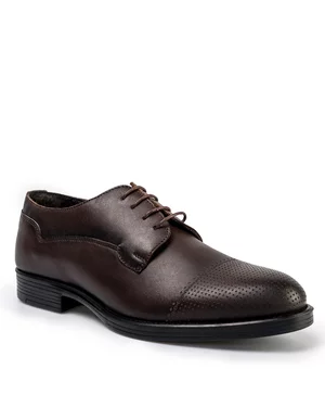 Pantofi Eleganti Barbati Piele Naturala Maro IN990