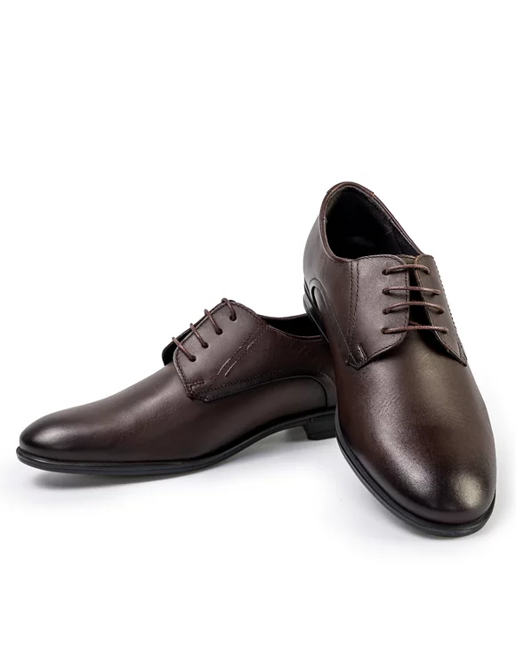 Pantofi Eleganti Barbati Piele Naturala Maro IN992