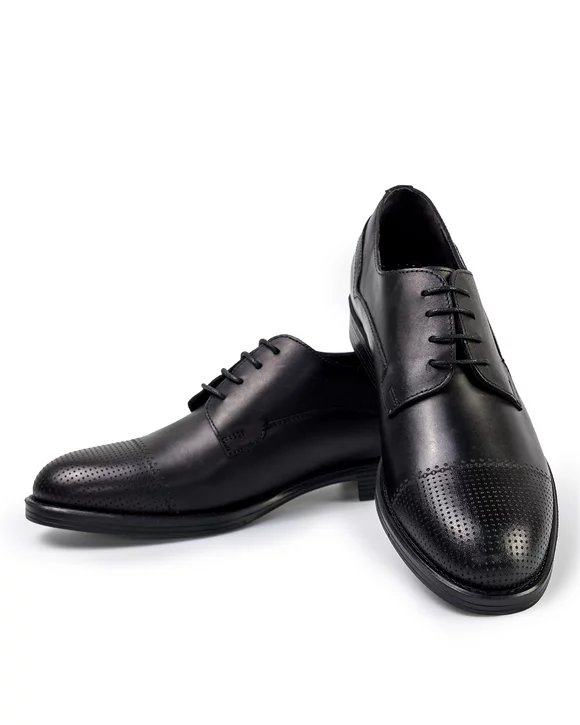 Pantofi Eleganti Barbati Piele Naturala Negri IN990