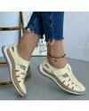 Pantofi Piele Naturala Cessi Bej 2