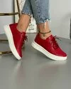 Pantofi Piele Naturala Sara - Rosii 2