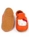 Pantofi primii pasi portocalii cu forma pisicuta PCC11 4