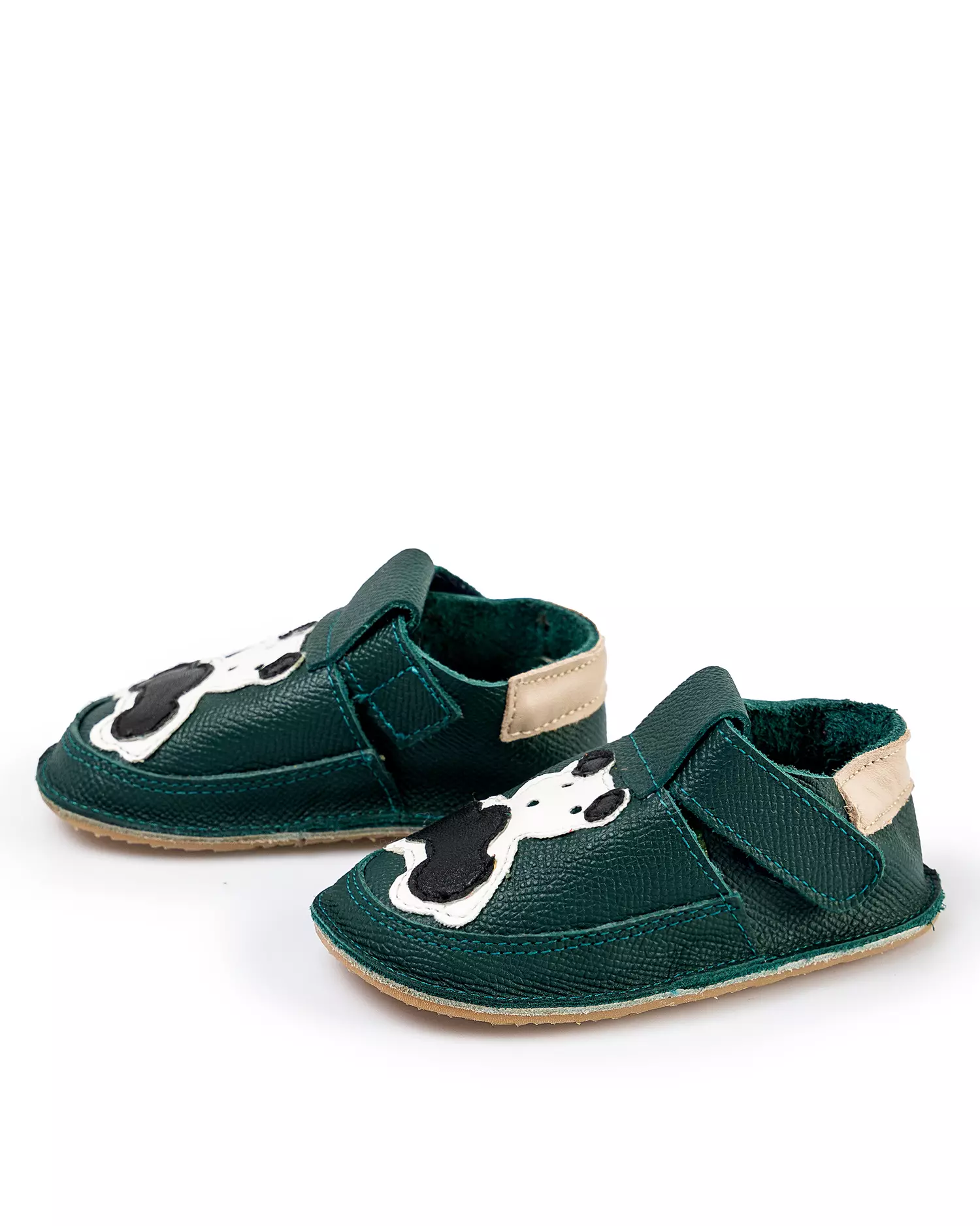 pantofi-primii-pasi-verde-inchis-cu-forma-ursulet-pcc12-46611-2.webp