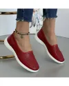 Balerini Piele Naturala Betty2 - Rosii 2