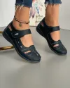 Balerini Piele Naturala Ivona Bleumarin 1