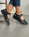 Balerini Piele Naturala Ivona Bleumarin 2