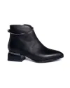 Botine Piele Naturala Negre Captusite VN2293 1