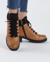 Ghete Din Piele Naturala Camel Imblanite AK25 6