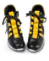 Ghete Imblanite Copii Negru Cu Galben PCC020 2