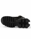 Ghete Imblanite Piele Naturala si Piele Lucioasa Negre PCI012 9