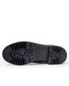 Ghete Negre Imblanite Piele Naturala AK0903 7