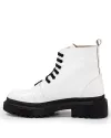 Ghete Piele Naturala Albe WIZ02N 6