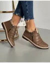 Ghete Piele Naturala Nude Imblanite AK74 4