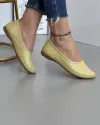 Mocasini Piele Naturala Mustar Cu Cusatura Decorativa VK1024-9A 5