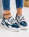 Pantofi AW201 Din Piele Naturala Bleumarin 4