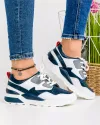 Pantofi AW201 Din Piele Naturala Bleumarin 2