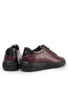 Pantofi Casual Barbati Piele Naturala Bordo IN755 3
