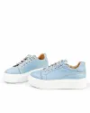 Pantofi Casual Piele Naturala Albastri IN504 8