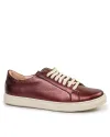 Pantofi Casual Piele Naturala Bordo VERO105 2