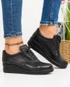 Pantofi Casual Piele Naturala Negri MIO150 1