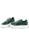 Pantofi Casual Piele Naturala Verde IN504 6