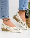 Pantofi Dama Piele Naturala Bej XH-3001 1