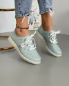 Pantofi Piele Naturala Anetta - Albastri 1