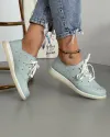 Pantofi Piele Naturala Anetta - Albastri 2