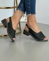 Sandale Piele Naturala Helen Bleumarin 2