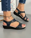 Sandale Piele Naturala Melina Bleumarin