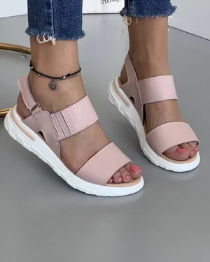 Sandale Roz Piele Naturala JY3032