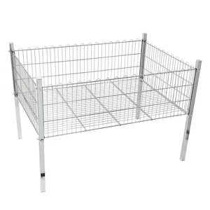 Cos metal promotie din grilaj, 120x80 cm