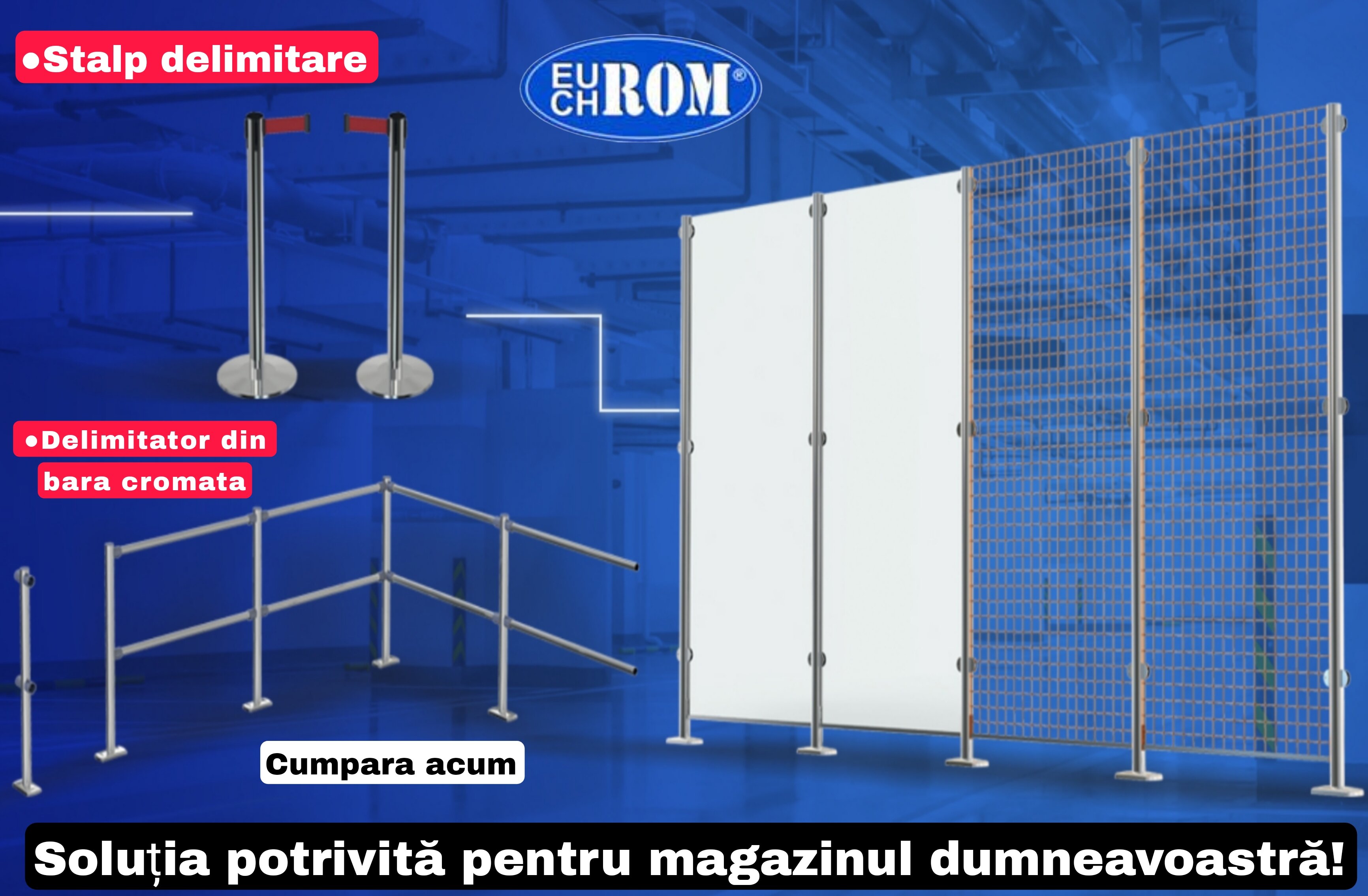 banner bara delimitare